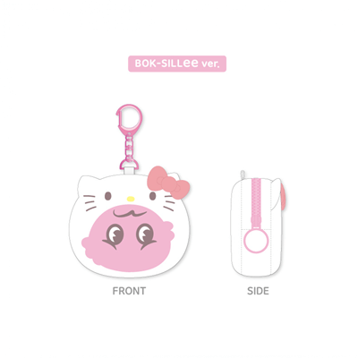 SHINEE KEY x HELLO KITTY POP-UP STORE OFFICIAL MD   [PLUSH POUCH KEYRING]      [PRE]