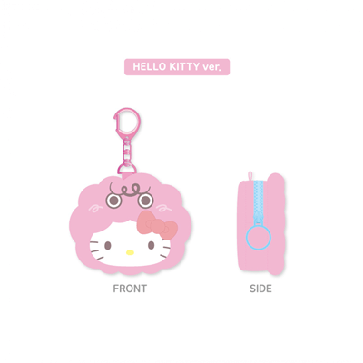 SHINEE KEY x HELLO KITTY POP-UP STORE OFFICIAL MD   [PLUSH POUCH KEYRING]      [PRE]