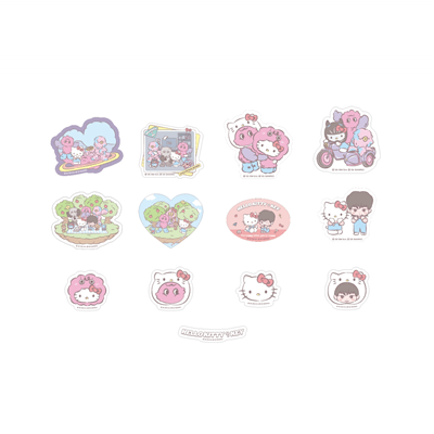 SHINEE KEY x HELLO KITTY POP-UP STORE OFFICIAL MD   [REMOVABLE STICKER SET]