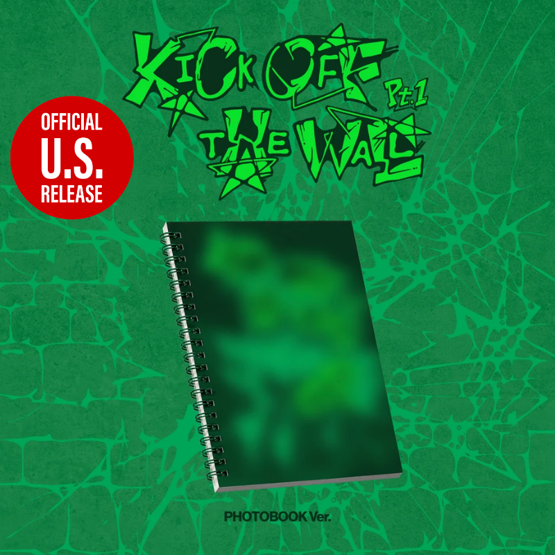 KICKFLIP 5TH MINI ALBUM KICK OFF THE WALL PT.1    (PHOTOBOOK VER.)       (U.S VER)   [HELLO82 EXCLUSIVE]    |   INCLUDES U.S EXCLUSIVE PHOTOCARD (RANDOM 1 OUT OF 6) + HELLO82 OFFICIAL  PHOTOCARD  (RANDOM 1 OUT OF 6)      [PRE]