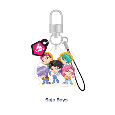KPOP DEMON HUNTERS  OFFICIAL MD   [LIGHTSTICK KEYRING CHARM]