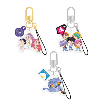 KPOP DEMON HUNTERS  OFFICIAL MD   [LIGHTSTICK KEYRING CHARM]