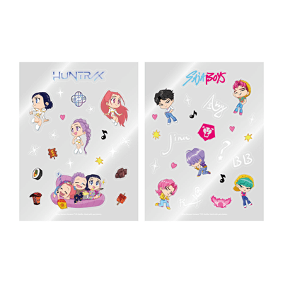 KPOP DEMON HUNTERS  OFFICIAL MD   [LIGHTSTICK DECO STICKER PACK]