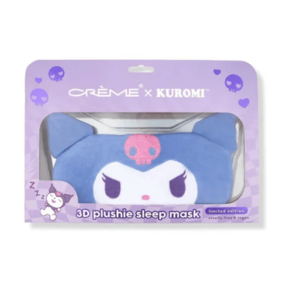 THE CRÈME SHOP X KUROMI  [3D PLUSHIE] SLEEP MASK
