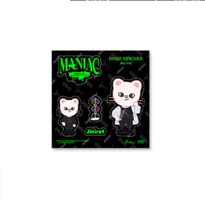 STRAY KIDS SKZOO 2ND WORLD TOUR MANIAC IN SEOUL DECO STICKER SET STRAY KIDS SKZOO 2ND WORLD TOUR MANIAC IN SEOUL DECO STICKER SET
