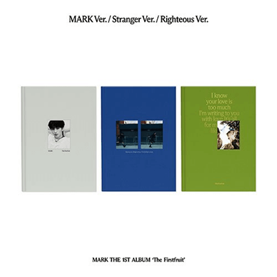 NCT MARK 1ST FULL ALBUM THE FIRSTFRUIT  (PHOTOBOOK VER.)    |  3 ALBUMS SET