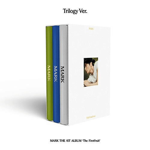 NCT MARK 1ST FULL ALBUM THE FIRSTFRUIT  (TRILOGY VER.)    |  INCLUDES PRE ORDER GIFT: BOOKCASE  &  PHOTOCARD SET