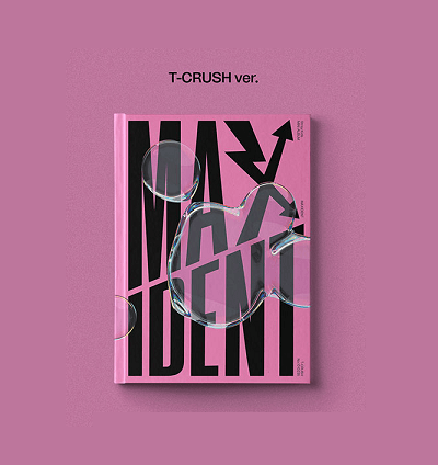 STRAY KIDS MINI ALBUM MAXIDENT  T-CRUSH & HEART VER. -  STANDARD EDITION  (KOREAN VER)