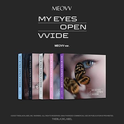 MEOVV 1ST EP ALBUM  MY EYES OPEN VVIDE     (MEOVV VER.)