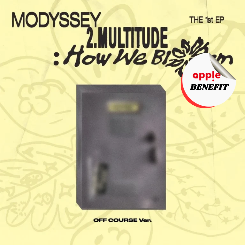 MODYSSEY 1ST EP ALBUM 2.MULTITUDE: How We Bloom (OFF COURSE VER.)     |   KPOP USA APPLE OFFICIAL PHOTOCARD   (RANDOM 1 OUT OF 7)       [PRE]