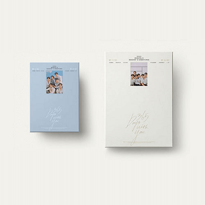 MONSTA X 2022 SEASON'S GREETINGS SET | DAILY PAD CALENDAR PACKAGE & DESK CALENDAR PACKAGE | 2 SEASON'S GREETINGS SET