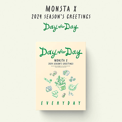 MONSTA X 2024 SEASON'S GREETINGS  DAY AFTER DAY (EVERYDAY VER.)