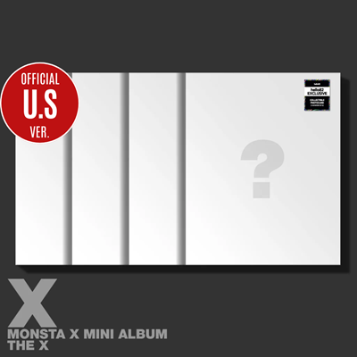 MONSTA X 13TH MINI ALBUM THE X  (U.S VER)  [HELLO82 EXCLUSIVE]    |   INCLUDES U.S EXCLUSIVE PHOTOCARD + HELLO82 EXCLUSIVE PHOTOCARD (RANDOM 1 OUT OF 6)