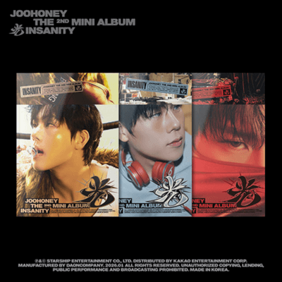 MONSTA X JOOHONEY 2ND MINI ALBUM  光 INSANITY
