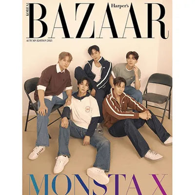 MONSTA X BAZAAR 2025 AUTUMN EDITION  MAGAZINE