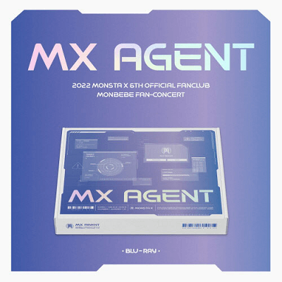 MONSTA X  2022 6TH OFFICIAL FANCLUB MONBEBE FAN-CONCERT MX AGENT  BLURAY
