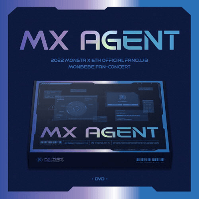 MONSTA X  2022 6TH OFFICIAL FANCLUB MONBEBE FAN-CONCERT MX AGENT  DVD
