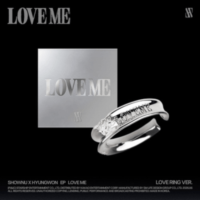 MONSTA X SHOWNU x HYUNGWON EP  LOVE ME  (LOVE RING VER.) LIMITED EDITION