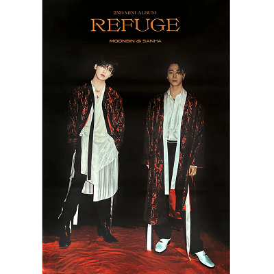 ASTRO MOONBIN & SANHA 2ND MINI ALBUM REFUGE POSTER | THE EAST VERSION