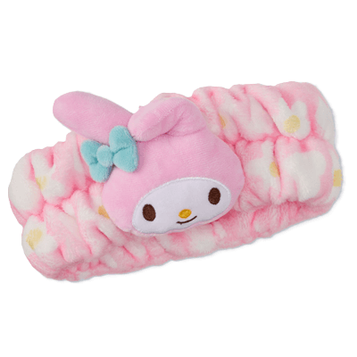 THE CRÈME SHOP X MY MELODY [PLUSH SPA HEADBAND] 3D TEDDY HEADBAND