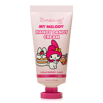 THE CRÈME SHOP X MY MELODY  [INTENSE HYDRATION & REPAIRING] HANDY DANDY CREAM  (STRAWBERRY CAKE)