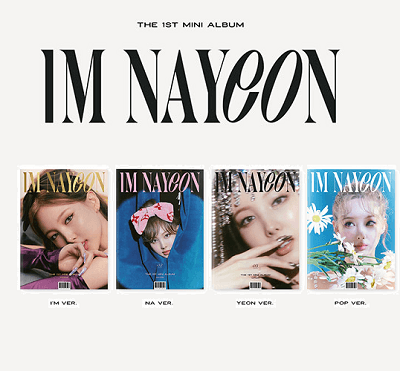 TWICE NAYEON 1ST MINI ALBUM IM NAYEON  | INCLUDES PRE ORDER GIFT PHOTOCARD HOLDER & DIY STICKER