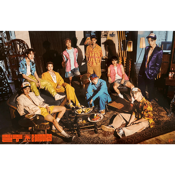 NCT 127 4TH FULL ALBUM 2 BADDIES POSTER |  2 BADDIES VER.