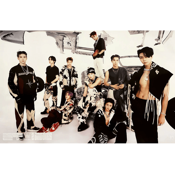 NCT 127 4TH FULL ALBUM 2 BADDIES POSTER |  FASTER VER.