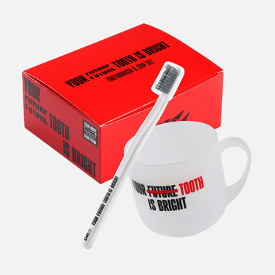NCT DREAM POP-UP TIME RIDERS OFFICIAL MD   [TOOTHBRUSH & CUP SET]