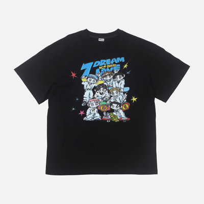 NCT DREAM POP-UP TIME RIDERS OFFICIAL MD  T-SHIRT  [ILLUSTRATION VER.]