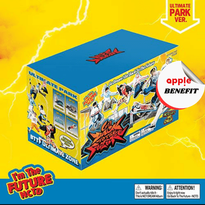 NCT DREAM 5TH ALBUM GO BACK TO THE FUTURE  (ULTIMATE PARK VER.)    |  KPOP USA APPLE OFFICIAL  PHOTOCARD (RANDOM 1 OUT OF 7)
