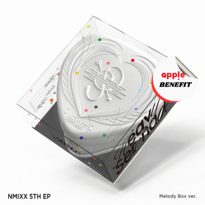 NMIXX 5TH EP ALBUM HEAVY SERENADE   (MELODY BOX VER.)   |  KPOP USA APPLE OFFICIAL  PHOTOCARD C (RANDOM 1 OUT OF 6)