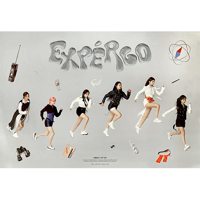 NMIXX 1ST EP ALBUM EXPERGO POSTER |  VERSION B