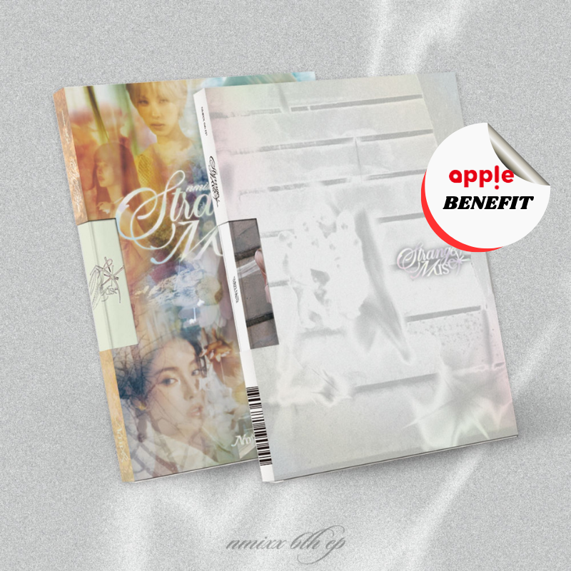 NMIXX 6TH MINI ALBUM STRANGE MUSE  -  2 ALBUMS SET   |   KPOP USA APPLE OFFICIAL  PHOTOCARD A (RANDOM 1 OUT OF 6)  + CONCEPT PHOTOCARD A (RANDOM 1 OUT OF 6)  SET ONLY       [PRE]