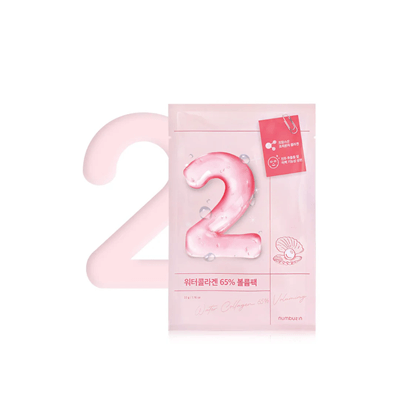 NUMBUZIN NO.2 WATER COLLAGEN 65% VOLUMING MASK   (1 SHEET)