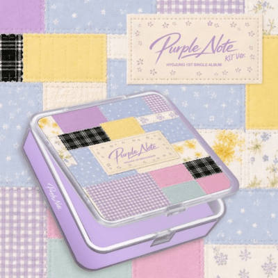 OH MY GIRL HYOJUNG 1ST SINGLE ALBUM PURPLE NOTE  (KIT VER.)