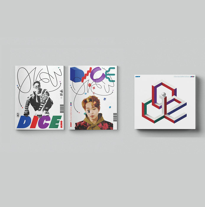 SHINEE ONEW 2ND MINI ALBUM DICE PHOTOBOOK VER AND DIGIPACK | 3 ALBUMS SET