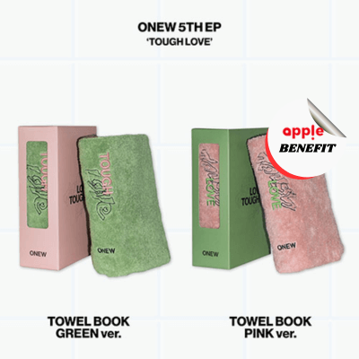 SHINEE ONEW 5TH EP ALBUM TOUGH LOVE  (TOWEL BOOK VER.)  |   KPOP USA APPLE OFFICIAL  PHOTOCARD (RANDOM 1 OUT OF 2)