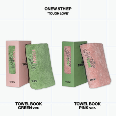 SHINEE ONEW 5TH EP ALBUM TOUGH LOVE  (TOWEL BOOK VER.)