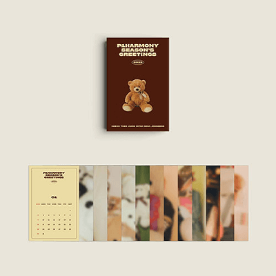 P1HARMONY 2022 SEASON'S GREETINGS MERCHANDISE | POST CARD BOOK