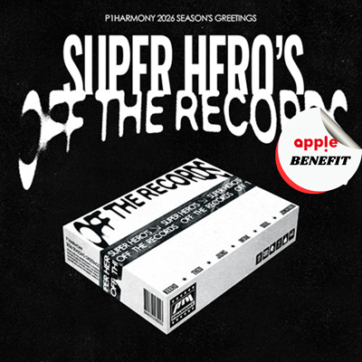 P1HARMONY 2026 SEASON'S GREETINGS  [SUPER HERO'S OFF THE RECORDS]    |   KPOP USA APPLE OFFICIAL  PHOTOCARD (RANDOM 1 OUT OF 6)