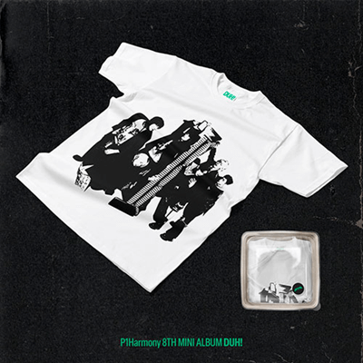 P1HARMONY 8TH MINI ALBUM DUH!   (MD/PLAIN WHITE T VER.)
