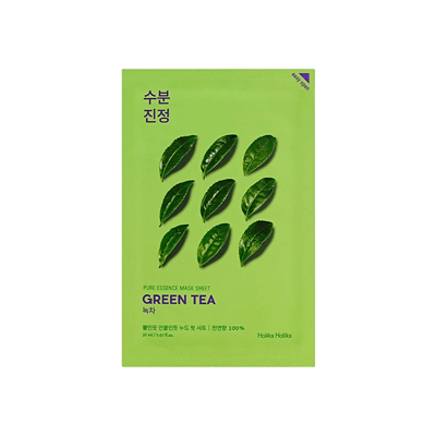 HOLIKA HOLIKA PURE ESSENCE GREEN TEA MASK   (1 SHEET)