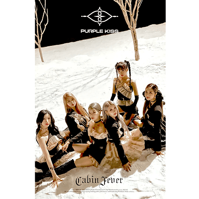 PURPLE KISS 5TH MINI ALBUM CABIN FEVER POSTER |  VERSION C