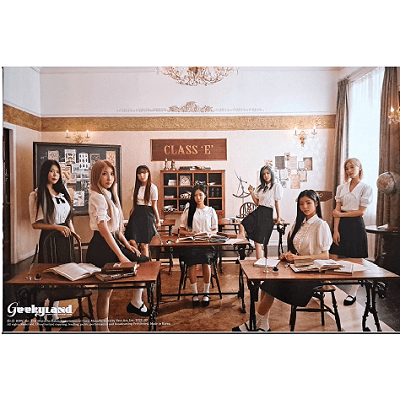 PURPLE KISS 4TH MINI ALBUM GEEKYLAND POSTER |  VERSION A