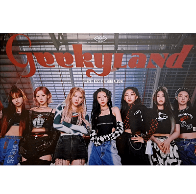 PURPLE KISS 4TH MINI ALBUM GEEKYLAND POSTER |  VERSION C