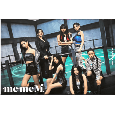 PURPLE KISS 3RD MINI ALBUM MEMEM POSTER |  VERSION D