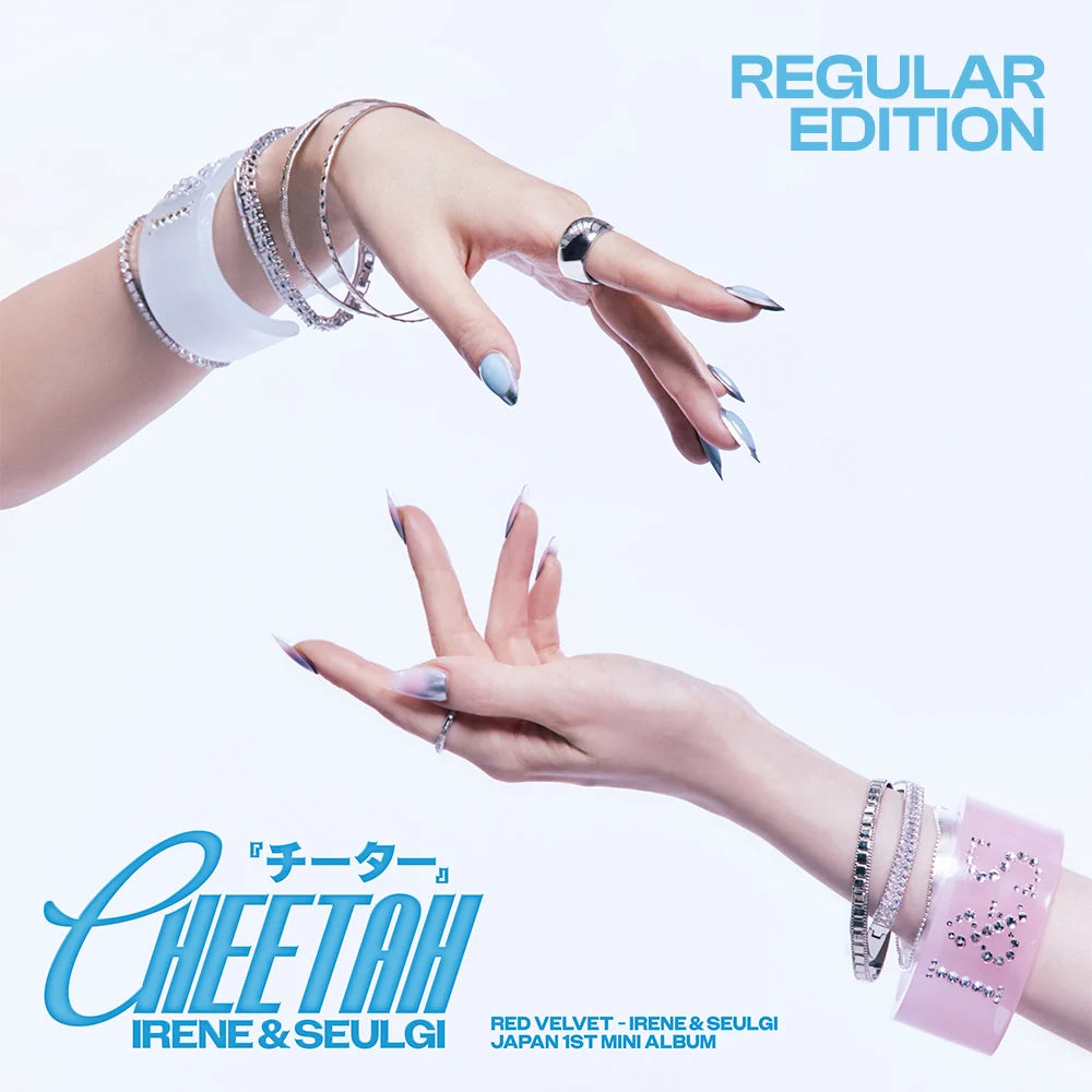 RED VELVET IRENE & SEULGI Cheetah  1ST JAPAN MINI ALBUM   (REGULAR EDITION)   |   INCLUDES TOWER RECORDS BONUS:  PHOTOCARD  (RANDOM 1 OUT OF 4)        [PRE]