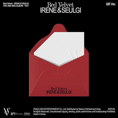 RED VELVET IRENE & SEULGI 2ND MINI ALBUM  TILT   (QR VER.)