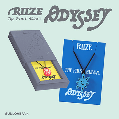 RIIZE 1ST ALBUM ODYSSEY  (SUNLOVE LIMITED EDITION) SMART ALBUM